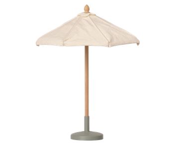 Maileg - Tillbehör till dockor - Miniature Sunshade - White