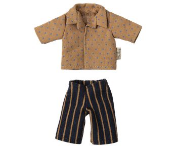 Maileg - Doll accessories - Shirt And Striped Pants - Dad Mouse - Dad