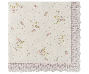 Maileg - Paper Napkin - Napkin - Bae - Rose