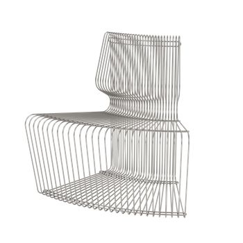 Montana - Lounge chair - Pantonova - Concave - Stainless Outdoor