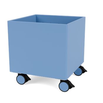Montana - Storage boxes - Colour Box I – S6161 - With Wheels - Azure