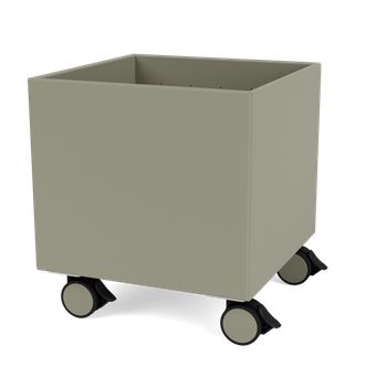 Montana - Storage boxes - Colour Box I – S6161 - With Wheels - Fennel