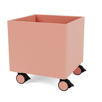 Montana - Storage boxes - Colour Box I – S6161 - With Wheels - Rhubarb