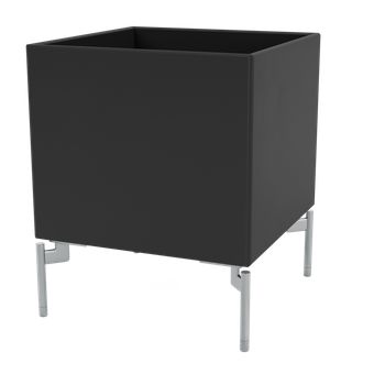 Montana - Storage boxes - Colour Box I – S6161 - With Chrome Legs - Black