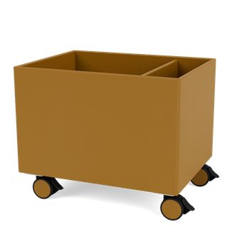 Montana - Storage boxes - Colour Box II – S4162 - Med hjul - Amber