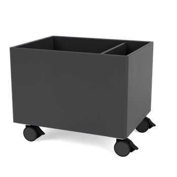 Montana - Storage boxes - Colour Box II – S4162 - Med hjul - Anthracite