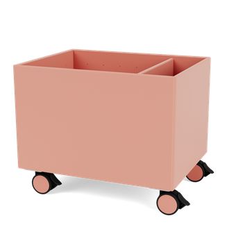 Montana - Storage boxes - Colour Box II – S4162 - Med hjul - Rhubarb