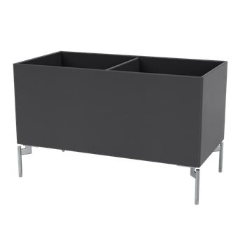 Montana - Storage boxes - Colour Box III – S4162 - With Chrome Legs - Anthracite