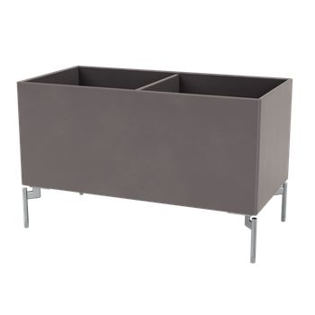 Montana - Storage boxes - Colour Box III – S4162 - With Chrome Legs - Coffee