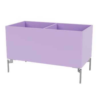 Montana - Storage boxes - Colour Box III – S4162 - With Chrome Legs - Iris
