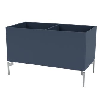 Montana - Storage boxes - Colour Box III – S4162 - With Chrome Legs - Juniper