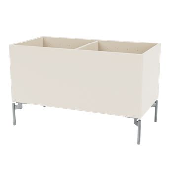 Montana - Storage boxes - Colour Box III – S4162 - With Chrome Legs - Oat
