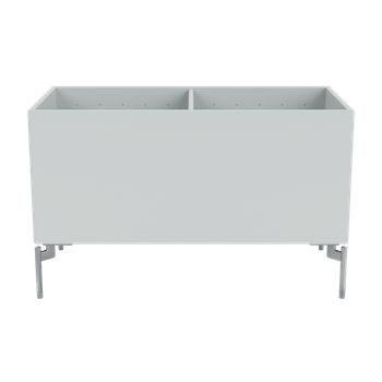 Montana - Storage boxes - Colour Box III – S4162 - With Chrome Legs - Oyster