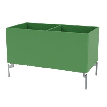Montana - Storage boxes - Colour Box III – S4162 - With Chrome Legs - Parsley