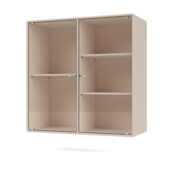 Montana - Vitrina - Ripple Cabinet II - Suspension Rails - Clay