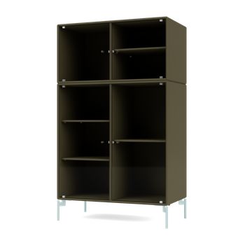 Montana - Vitrina - Ripple Cabinet III - With Flint Legs - Oregano