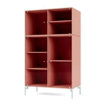 Montana - Vitrina - Ripple Cabinet III - With Flint Legs - Rhubarb