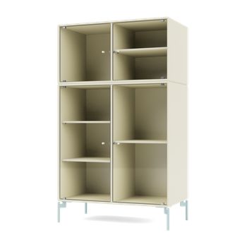Montana - Vitrina - Ripple Cabinet III - With Flint Legs - Vanilla