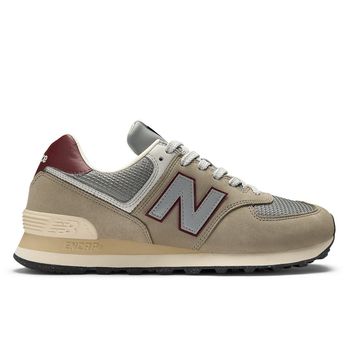 New Balance - Sneakers - U574SKB - Arid Stone/Monarch Burgundy