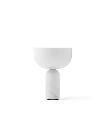 New Works - Lámpara de mesa - Kizu Portable Lamp - White Marble
