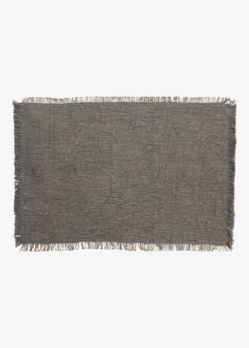 Nordal - Tischset - ATRIA dækkeserviet med frynser - Grey