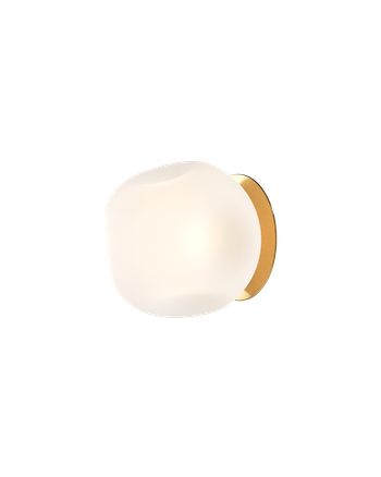 Nordic Tales - Lampada da parete - Bright Barocco Wall / ceiling - Brass/White