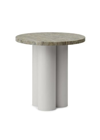 Normann Copenhagen - Postranní stolek - Dit Table - Sand - Travertine Silver