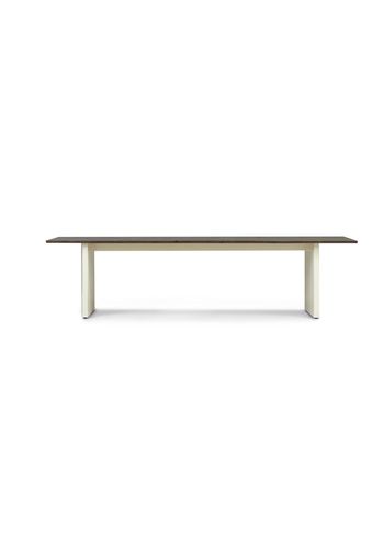Normann Copenhagen - Tavolo da pranzo - Panel Table 90 X 300 Cm - Creme/Dark Brown