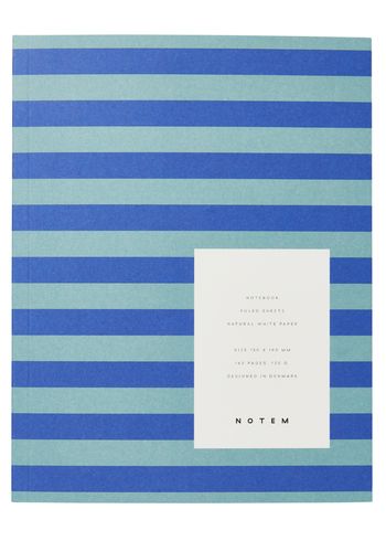 NOTEM - Carnet de notes - UMA Notebook - Medium - Blue Stripe