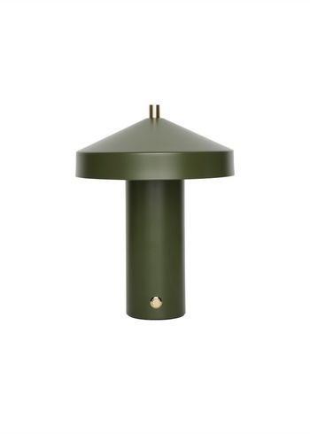 OYOY LIVING - Lámpara de mesa - Hatto Table Lamp LED - Olive
