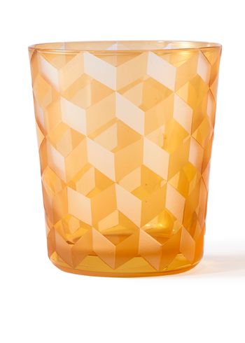 Pols Potten - Glass - Block Tumblers - Yellow