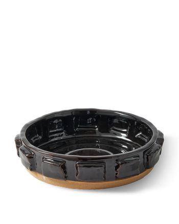 Polspotten - Piatto decorativo - Structure Bowl - Dark Brown