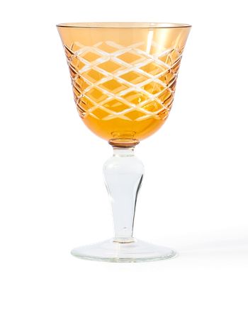 Polspotten - Bicchiere da vino - Cuttings Wine Glasses - Yellow