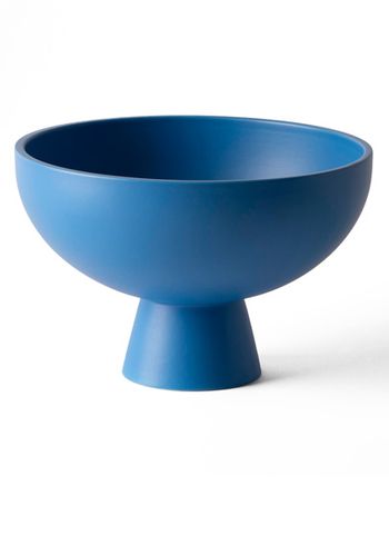 raawii - Skål för servering - Strøm Bowl / Large - Electric Blue