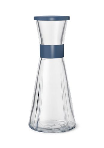 Rosendahl - Water jug - Grand Cru Recycled Water Carafe - Clear / Ocean Blue