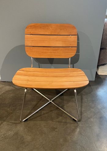 Skagerak - Sedia a sdraio - Lilium Lounge Chair - Teak - Udstillingsmodel