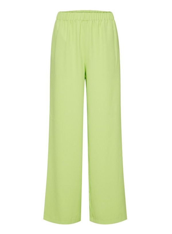 Selected Femme SLFTINNI WIDE PANT - Stoffhose - duffel bag/dunkelgrün