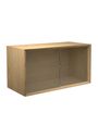 dk3 - Reolsystem - System Cado - Cabinet w/ 2 Sliding Doors In Wood / Oak - Oil