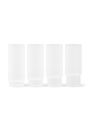 Ferm Living - Vetro - Ripple Long Drink Glass (Set of 4) - Clear