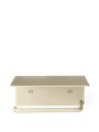 Ferm Living - Porta carta igienica - Dora Toilet Paper Holder - Shelf - Black