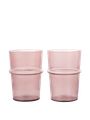 Ferm Living - Stojan na TV - Boya Tall Glasses - Set of 2 - Blush