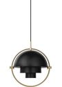 GUBI - Pendel - Multi-Lite Pendant - Base: Brass / Shade: Shiny Brass