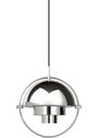 GUBI - Pendel - Multi-Lite Pendant - Base: Brass / Shade: Shiny Brass