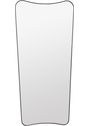 GUBI - Spejl - F.A. 33 Wall Mirror - Black Brass - 54x80