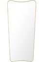 GUBI - Spejl - F.A. 33 Wall Mirror - Black Brass - 54x80