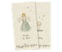 Maileg - Paper Napkin - Napkin, Ange de noël - White - Small